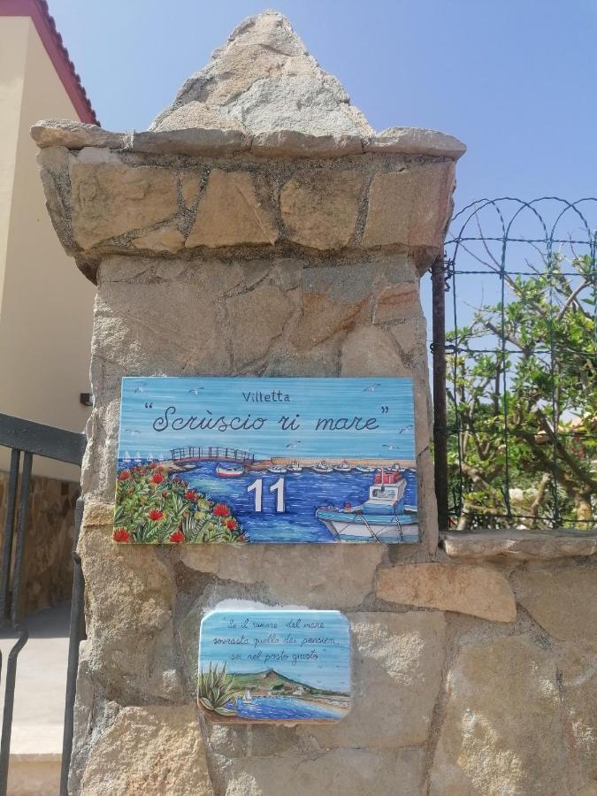 Villetta Scruscio Ri Mare Favignana Bagian luar foto